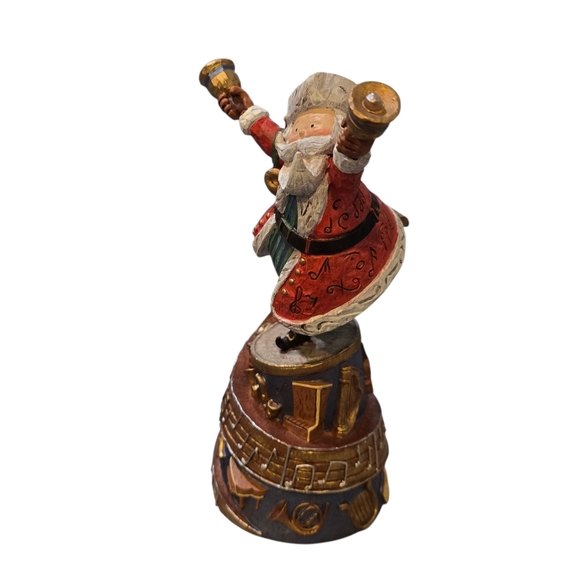Hallmark 2008 Collector’s Choice Musical Santa Figurine | Plays “Deck the Halls” - Picture 3 of 6